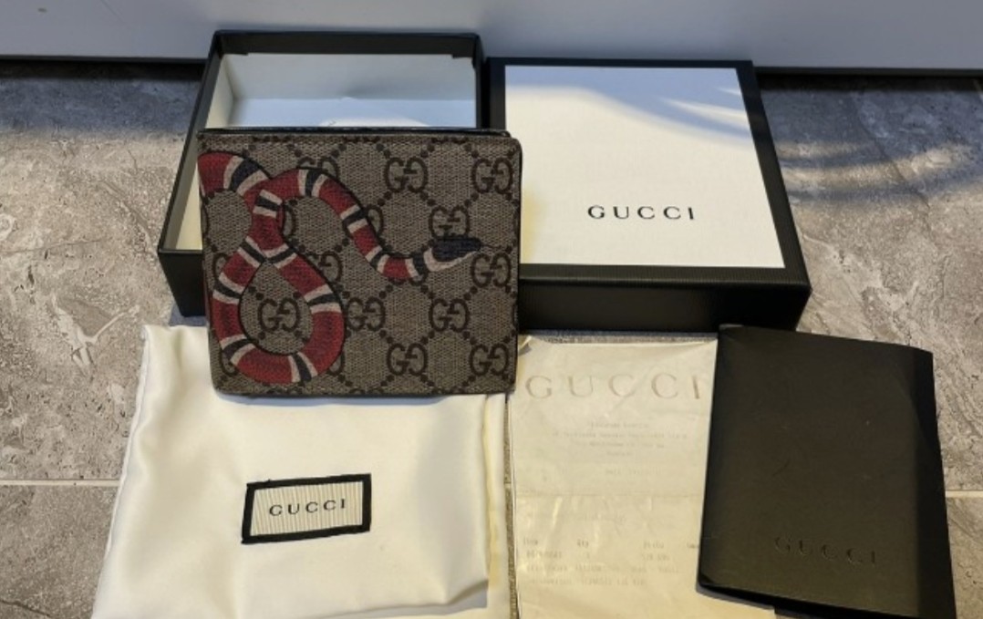 gucci wallet box and bag