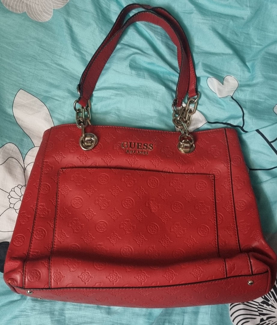 Authentic Guess Shoulder bag, Women's Fashion, Bags & Wallets, Shoulder