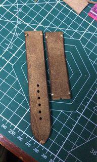 Authentic Leather Strap Buffalo 100% Handmade