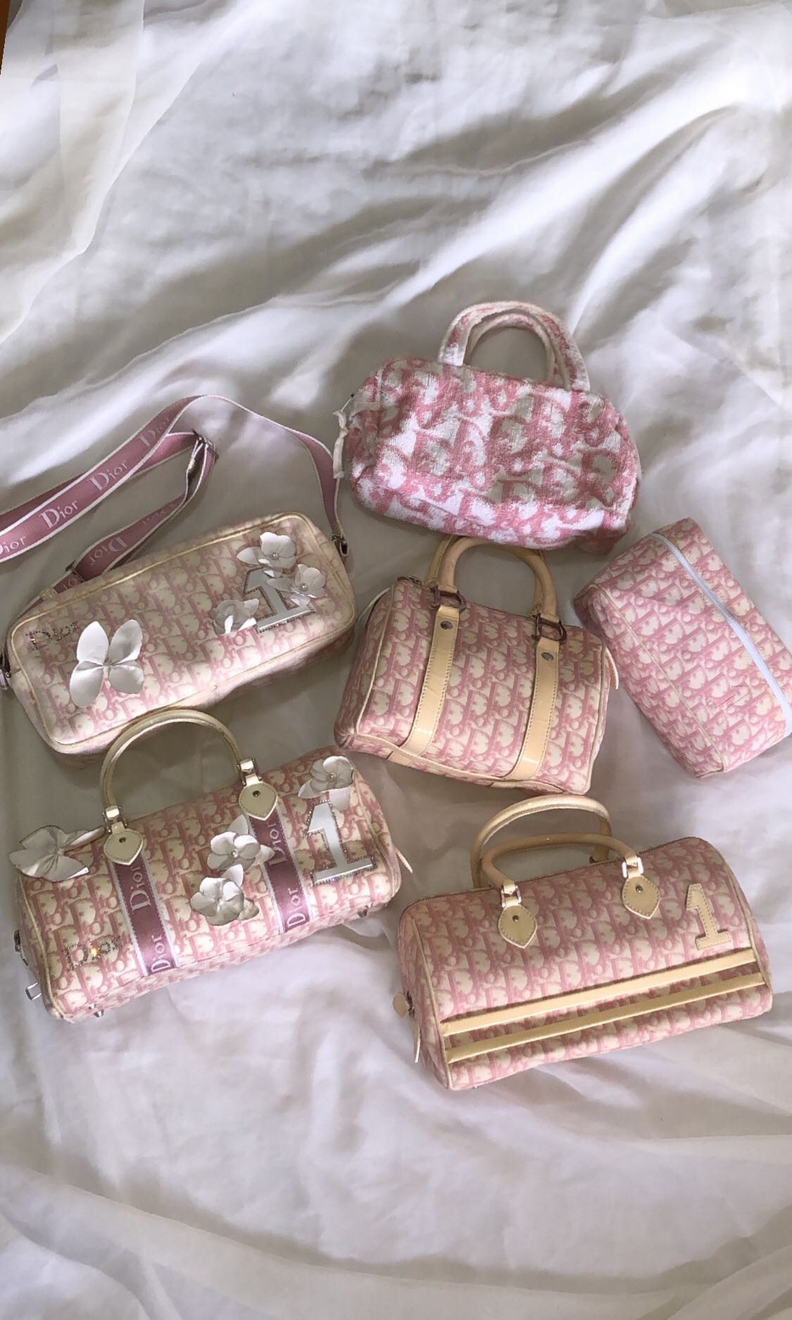 Túi Nữ Dior Mini Lady Dior Bag Blush Cannage Pink M0505ONGEM50P  LUXITY