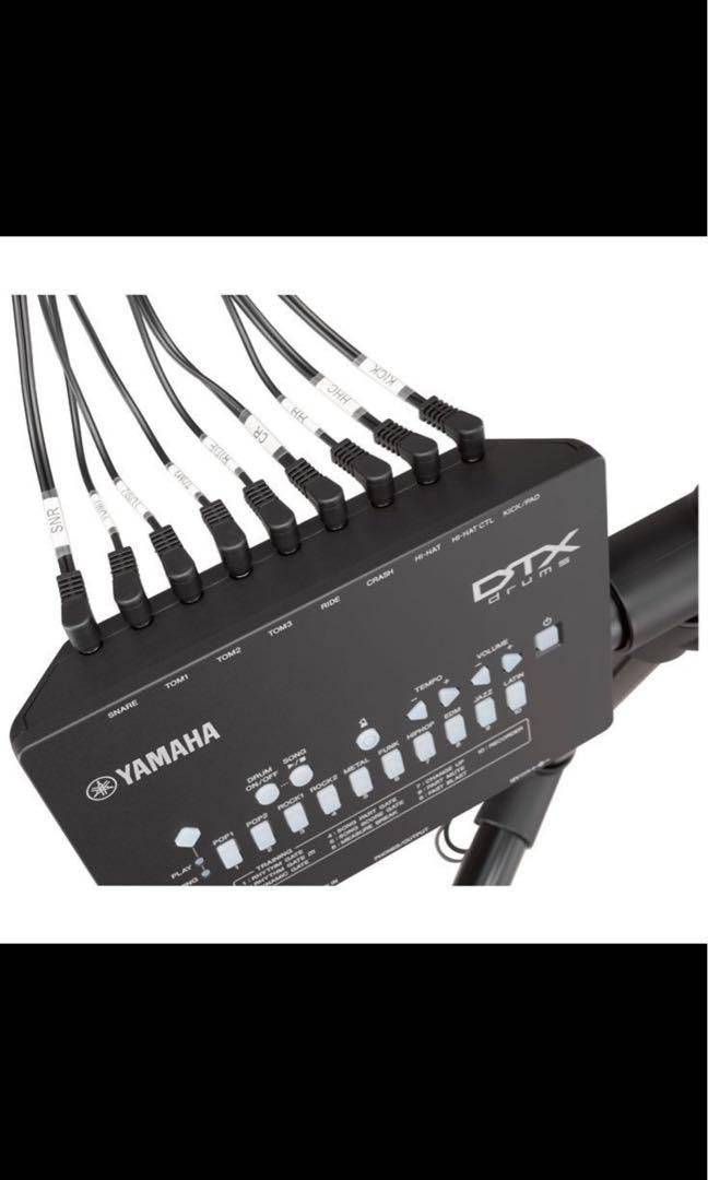 Authorized Seller Yamaha DTX402K Electronic Drum Kit with Free Drum