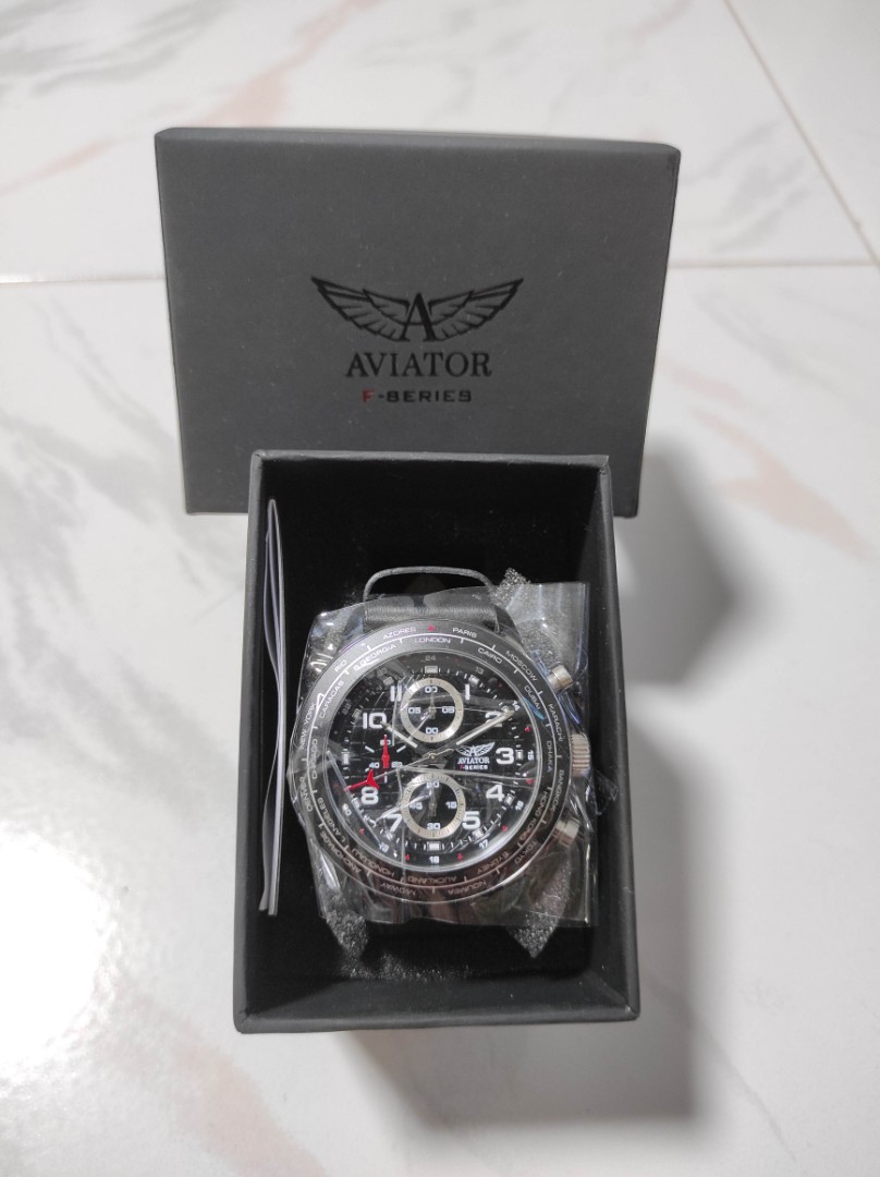 Aviator F Series World Cities Chronograph Watch