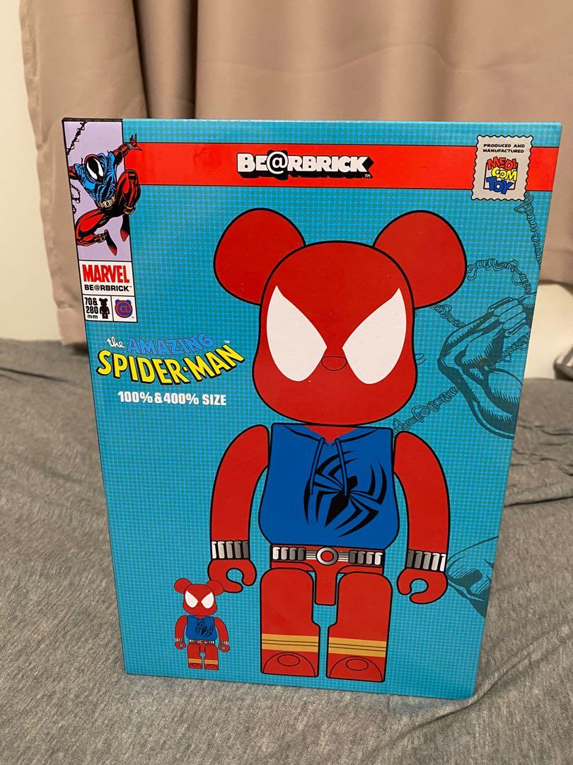 Bearbrick × Marvel Spider-Man Scarlet Spider 100% & 400% Set, 興趣