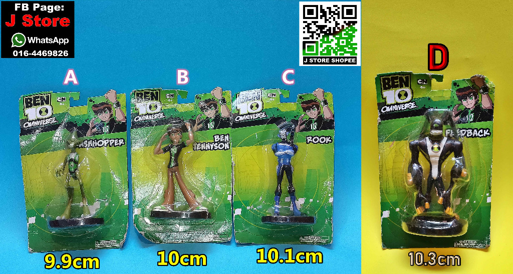 Ben 10 omniverse figures 2025