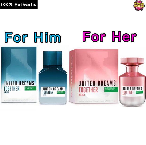 Benetton United Dreams Together for Him EDT 100ml Benetton