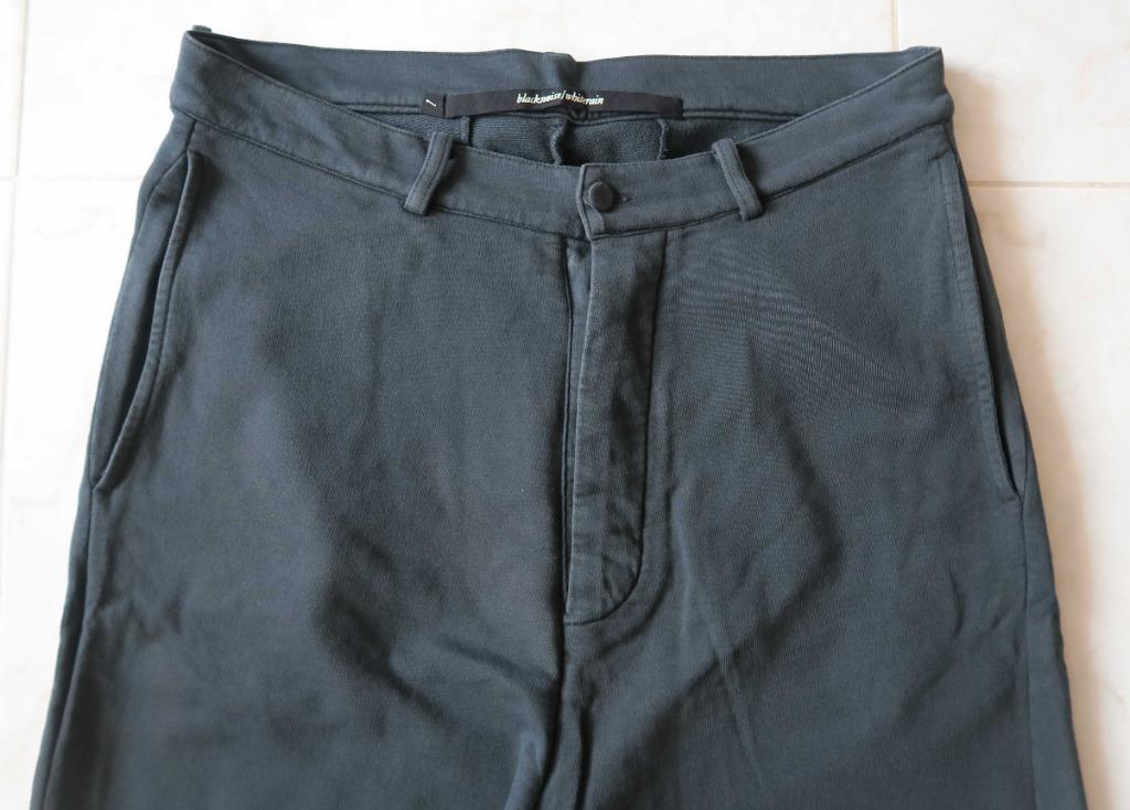 Black Noise White Rain Drop Crotch Harem Pants