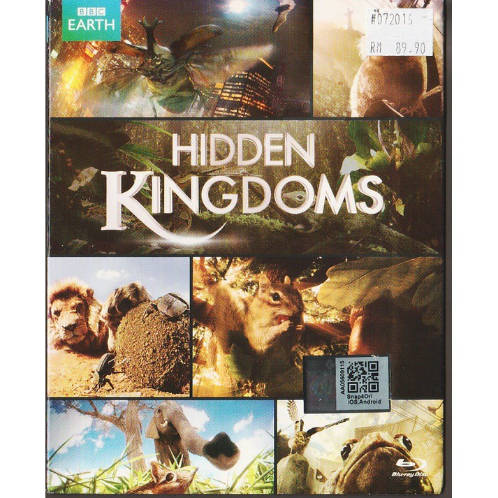 Bluray Hidden Kingdoms Original Blu Ray Hobbies And Toys Music