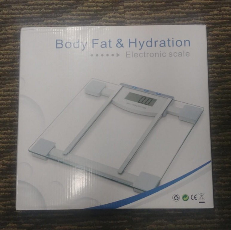 BNIB Body Fat & Hydration Scale, Health & Nutrition, Health Monitors