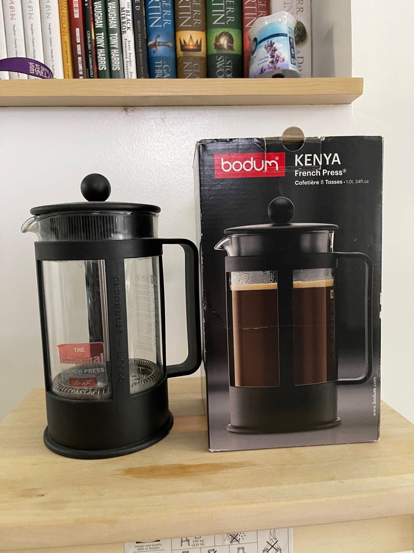 Bodum x Starbucks French Press (Like new), TV & Home Appliances