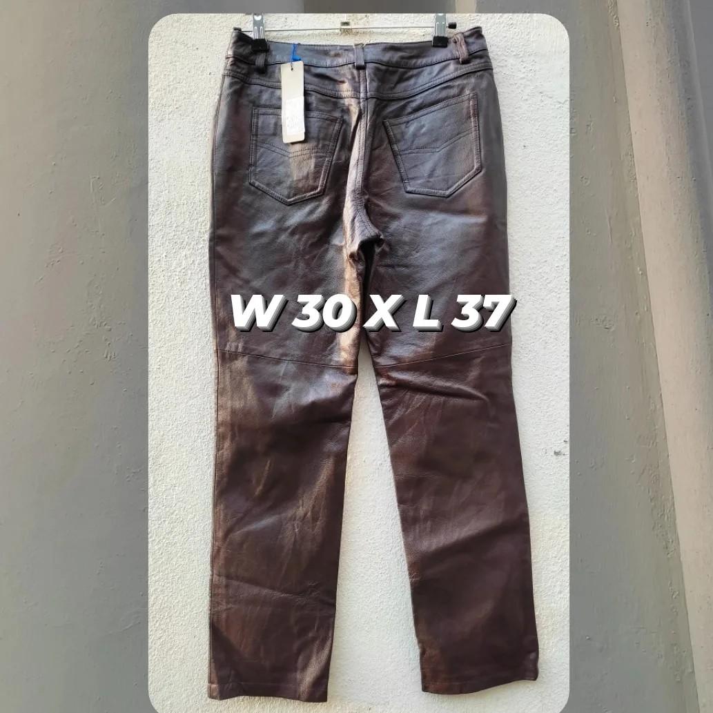 Leather Pants Size 0/2 , Waist measures 27 inches