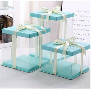 Cake/Gift Acetate Box transparent
