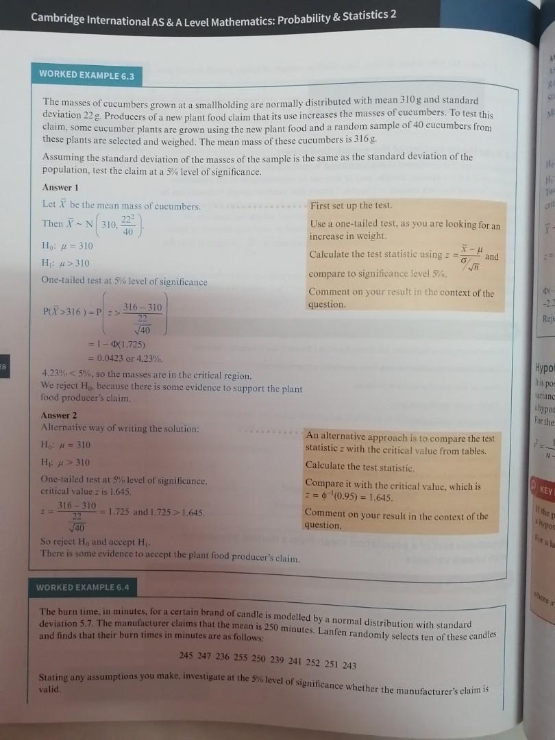 Cambridge international as and a level mathematics coursebook