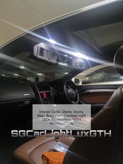 💡Car Cabin, Interior, Dome, Map, Boot, Vanity & Door Light Replacement WITH INSTALLATION Collection item 2