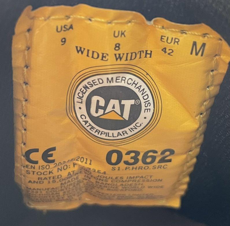 Caterpillar Safety Shoe T1000 P717354, Men's Fashion, Footwear, Boots on Carousell