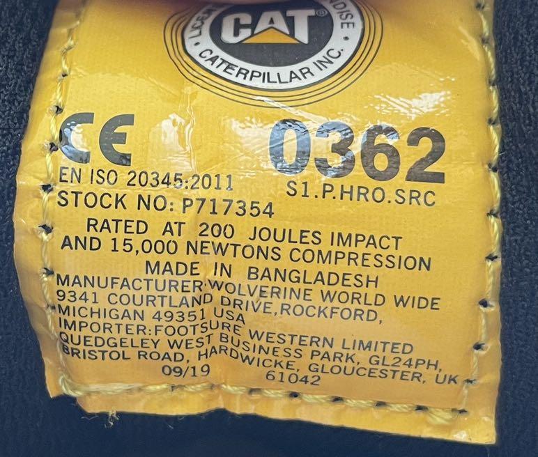 Caterpillar Safety Shoe T1000 P717354, Men's Fashion, Footwear, Boots on Carousell