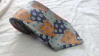 CERRUTI 1881 tricolor silk neck tie /cravatte
