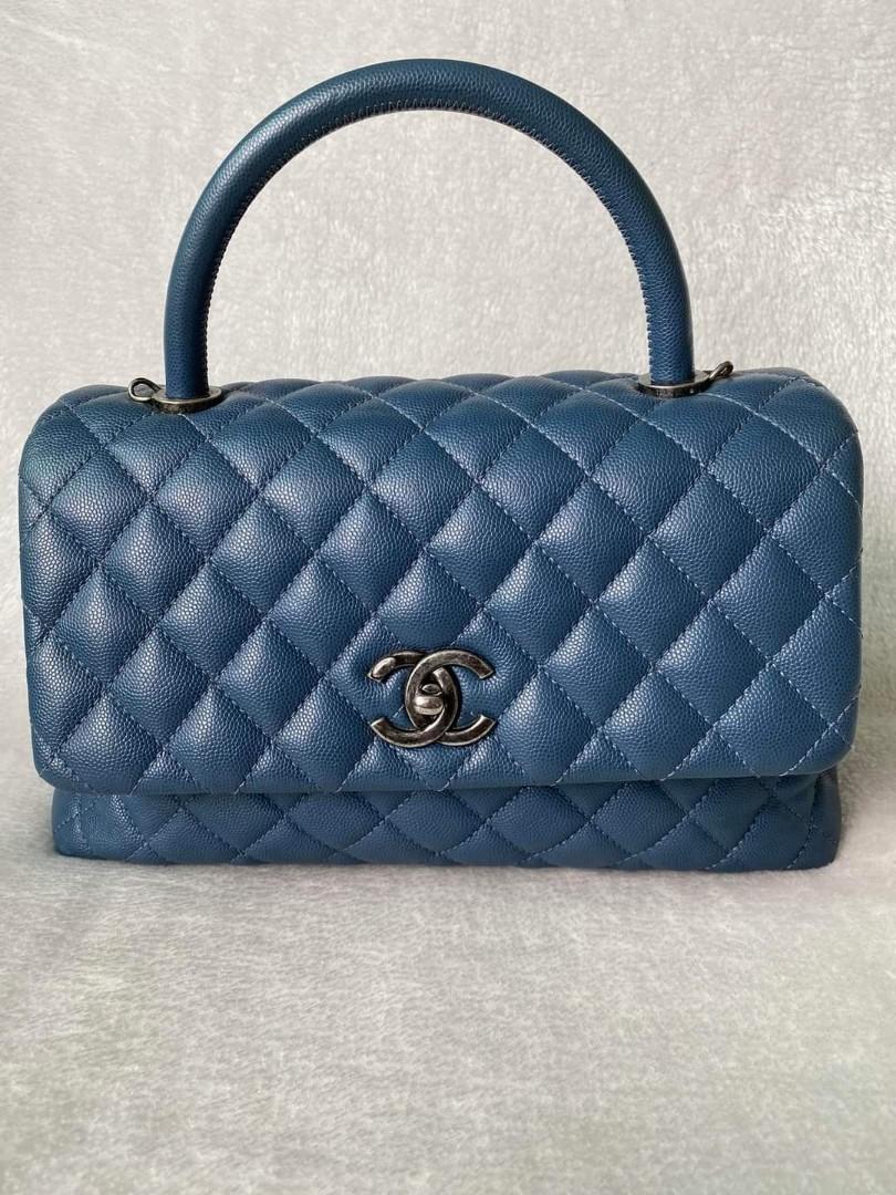 Chanel Medium Coco Handle, Luxury, Bags & Wallets on Carousell