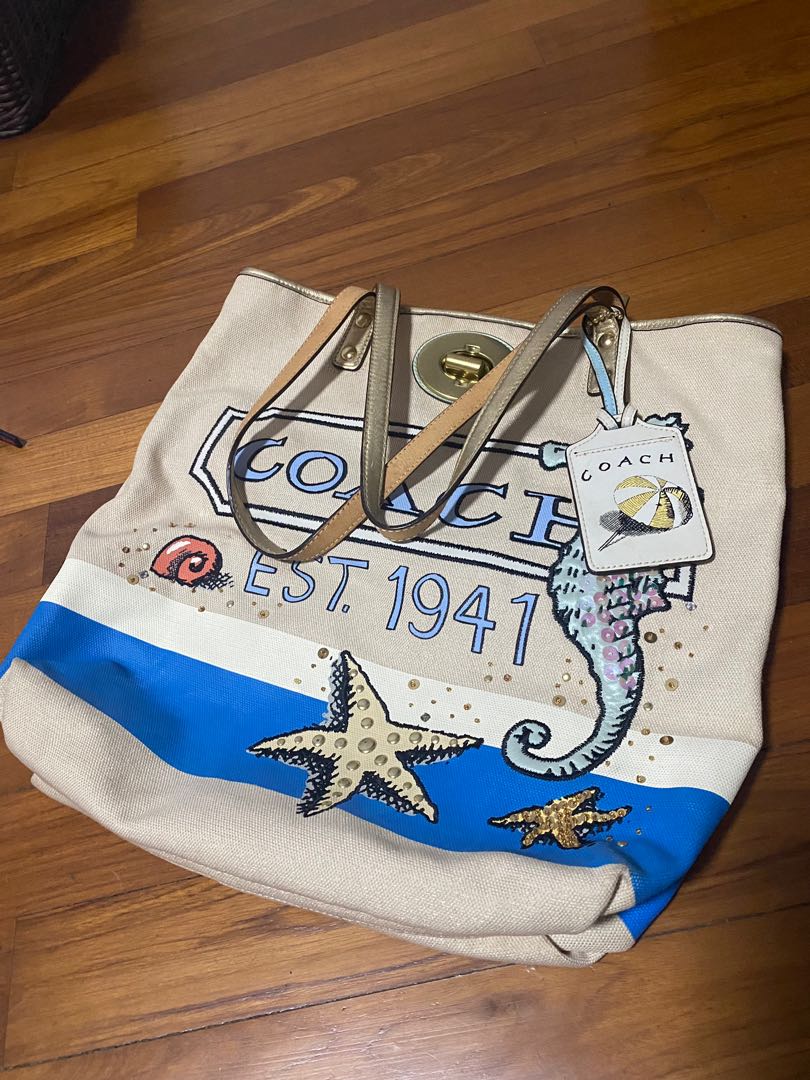 Coach Beach Tote