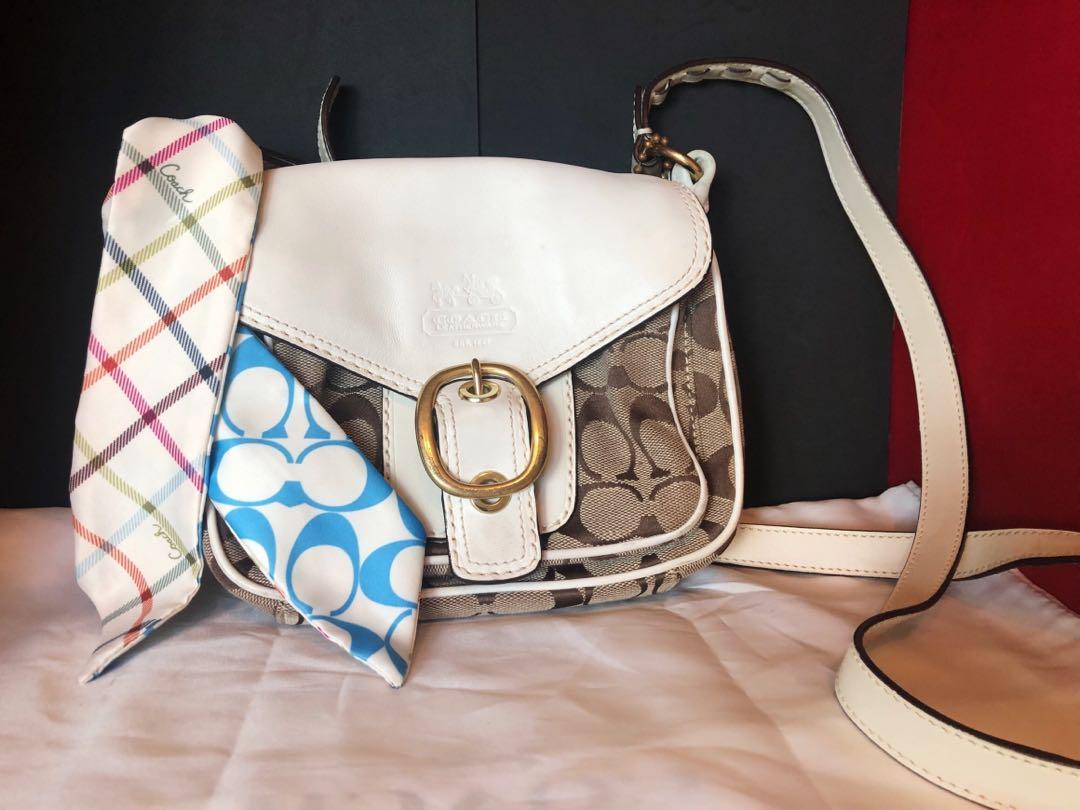 Coach handbag scarf cheap