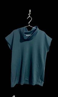 Cole Vintage Mock Turtleneck - Forest Green