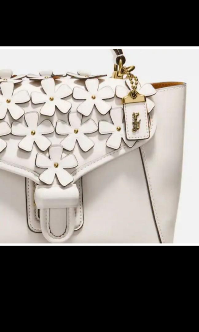 Courier carryall 23 with sales floral applique
