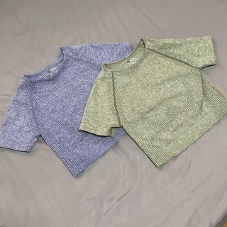 Cropped Yoga/Activewear Shirts