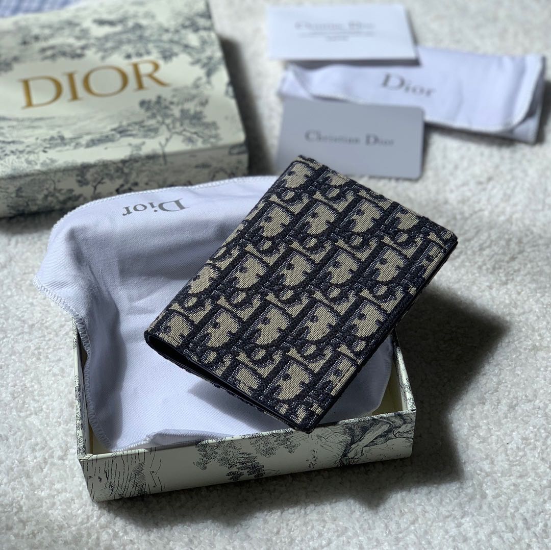 DIOR PASSPORT COVER, Luxury, Accessories on Carousell