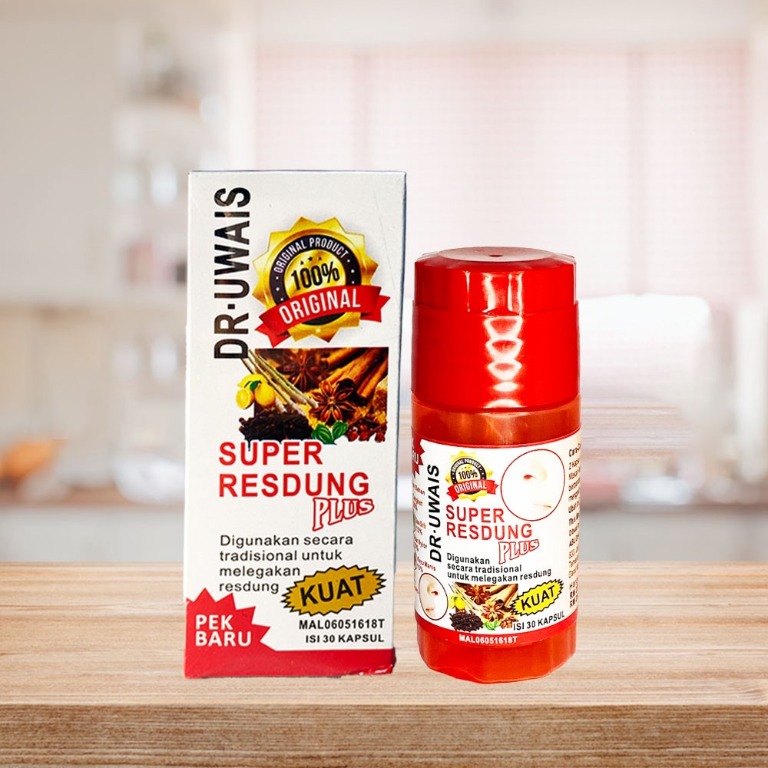 DR. UWAIS SUPER RESDUNG PLUS 100% Original Ubat Herba Tradisional