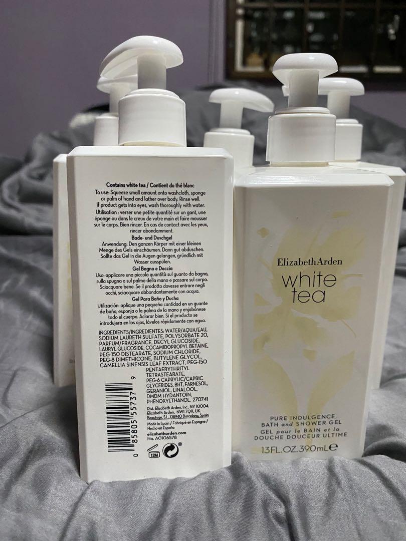 Elizabeth Arden White Tea Pure Indulgence Bath and Shower Gel, Beauty
