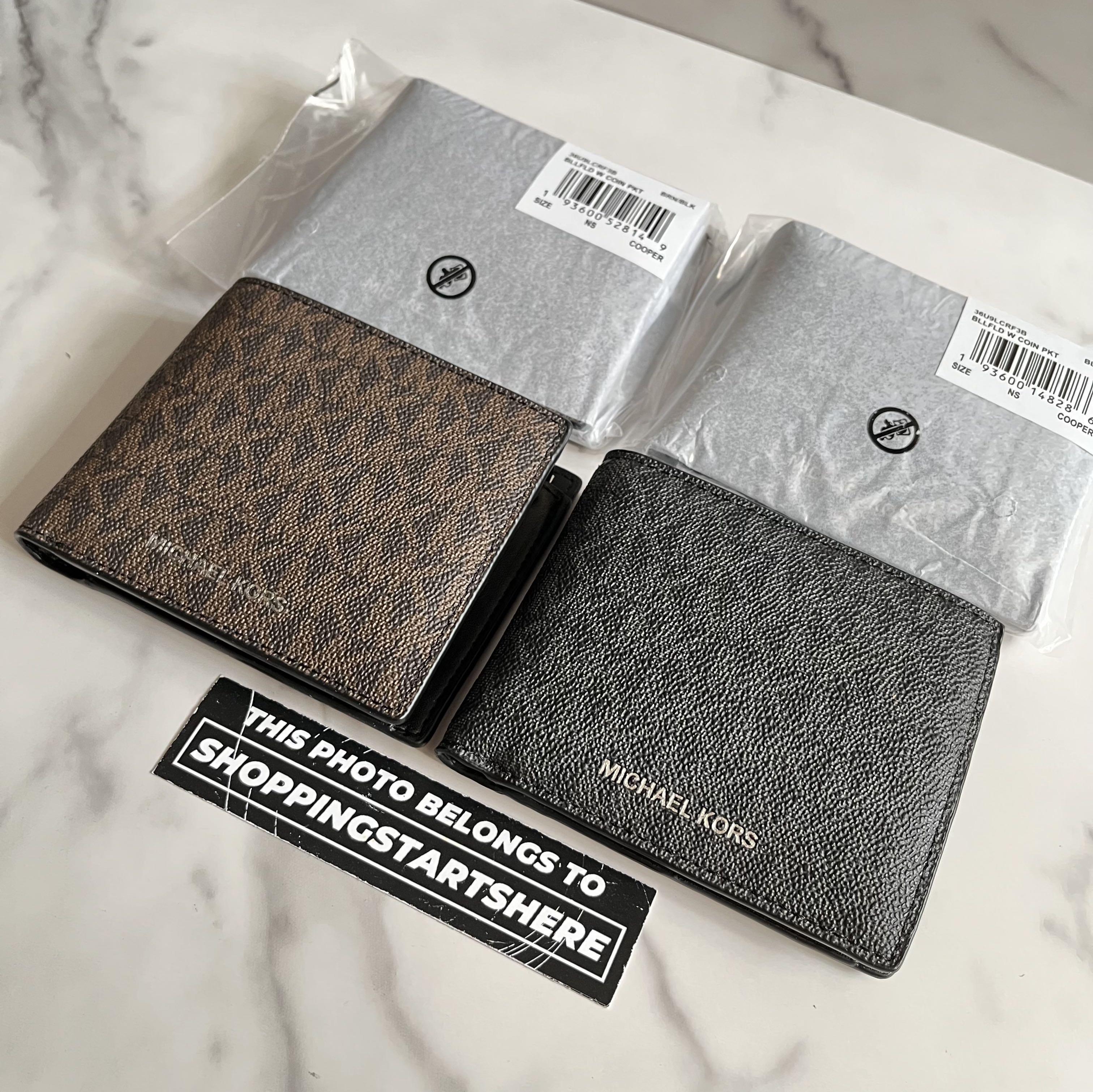 ??Father's day gift set] Authentic Michael Kors Cooper Logo Billfold  Wallet With Coin Pouch Michael Kors men wallet, Men's Fashion, Watches &  Accessories, Wallets & Card Holders on Carousell