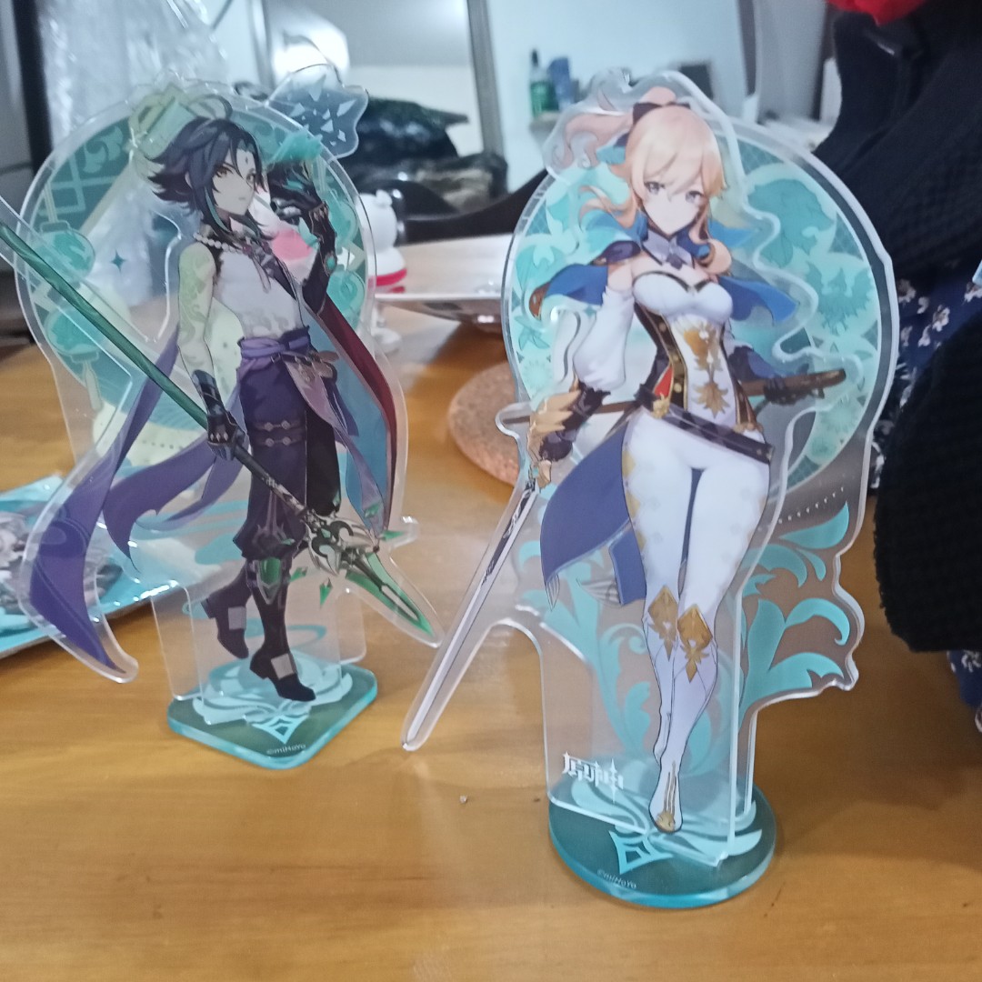 Genshin Impact acrylic stand, Hobbies & Toys, Toys & Games on Carousell