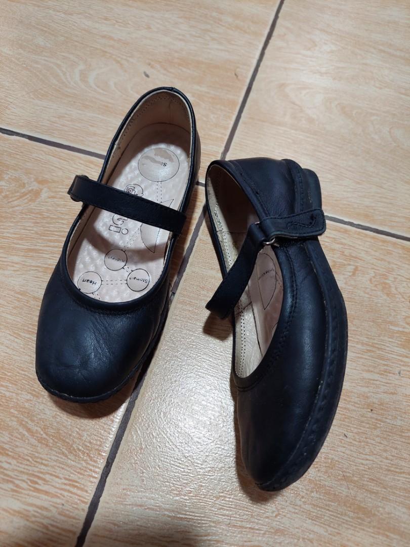 Gibi black school shoes discount