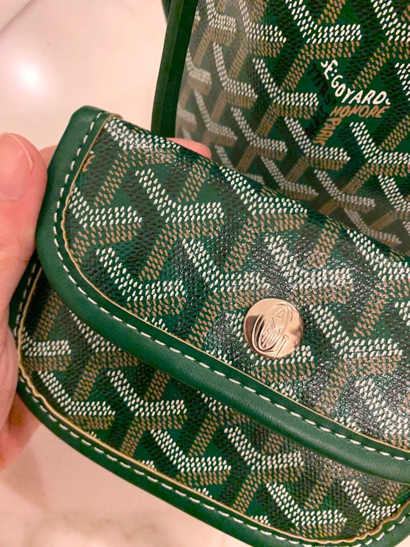 Goyard mini anjou green, Barang Mewah, Tas & Dompet di Carousell