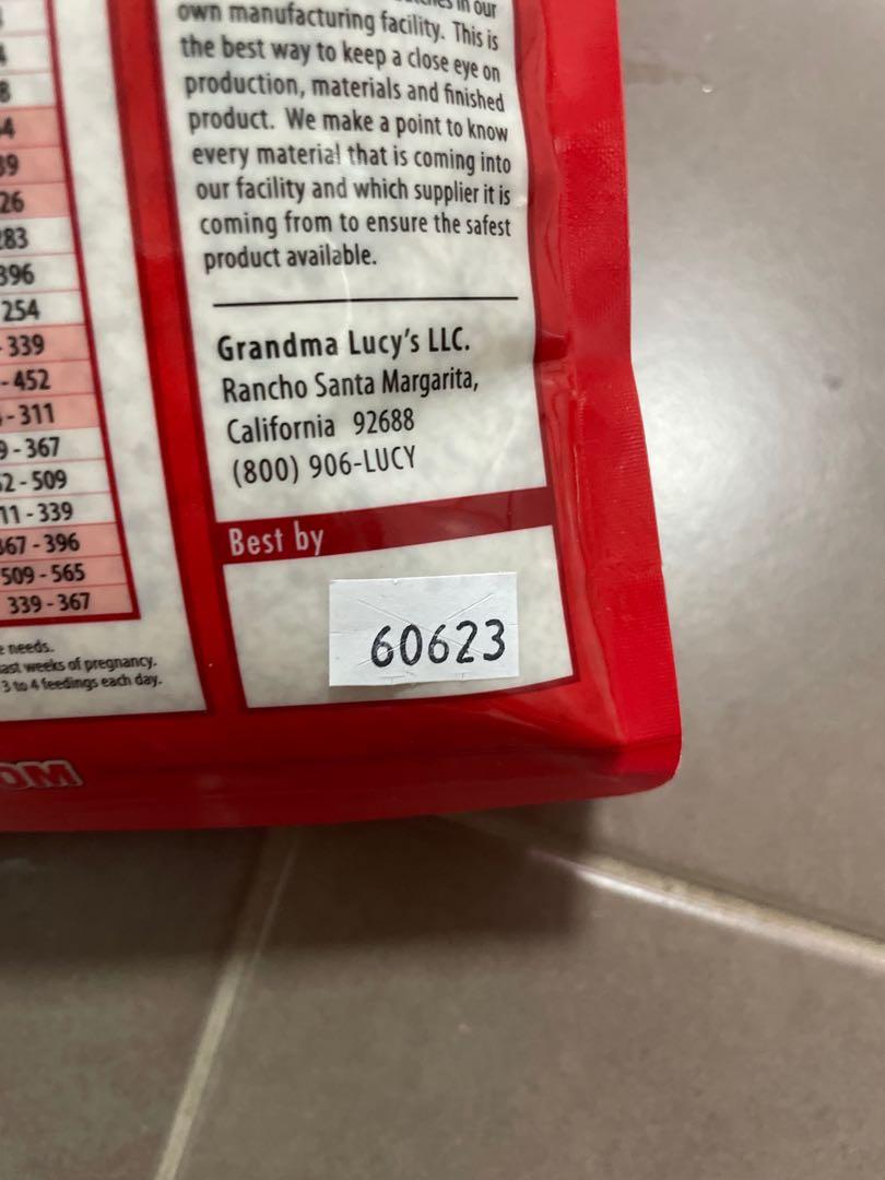 Give away Grandma Lucy freeze dried, Pet Supplies, Pet Food on Carousell