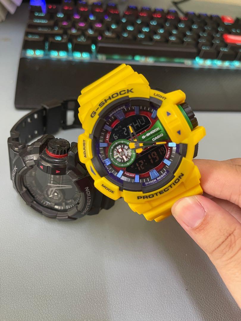 G shock 2024 ga 400 yellow