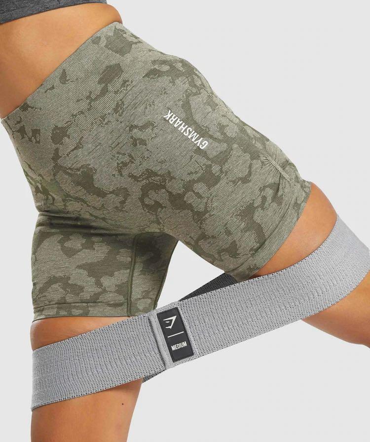 Gymshark, Shorts, Gymshark Adapt Camo Seamless Shorts Green Xs