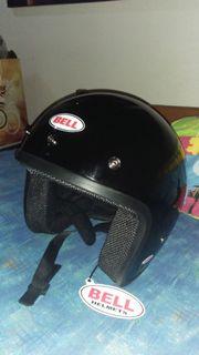 Helm Rep BELL retro black glossy