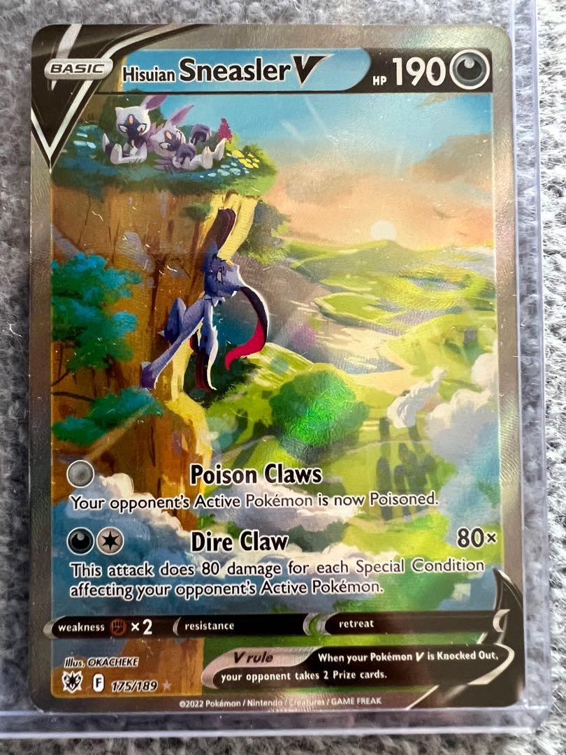 Hisuian Sneasler V Alternate Art (AA), Hobbies & Toys, Toys & Games on