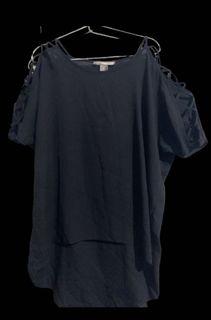 FREE ITEM:  blouse loose with cut out sleeves