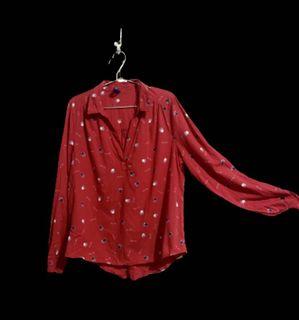 H&M Red Long Sleeves
