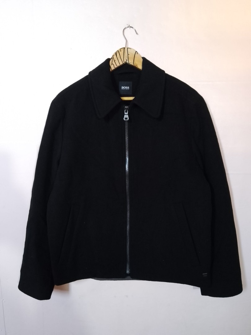 Hugo Boss Harrington Jacket (Authentic), Men's Fashion, Coats, Jackets ...