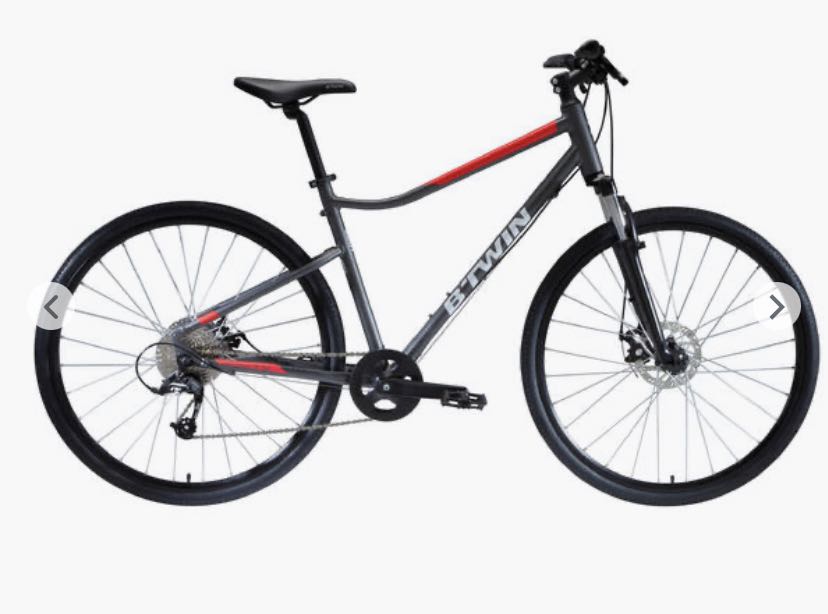 btwin hybrid bike