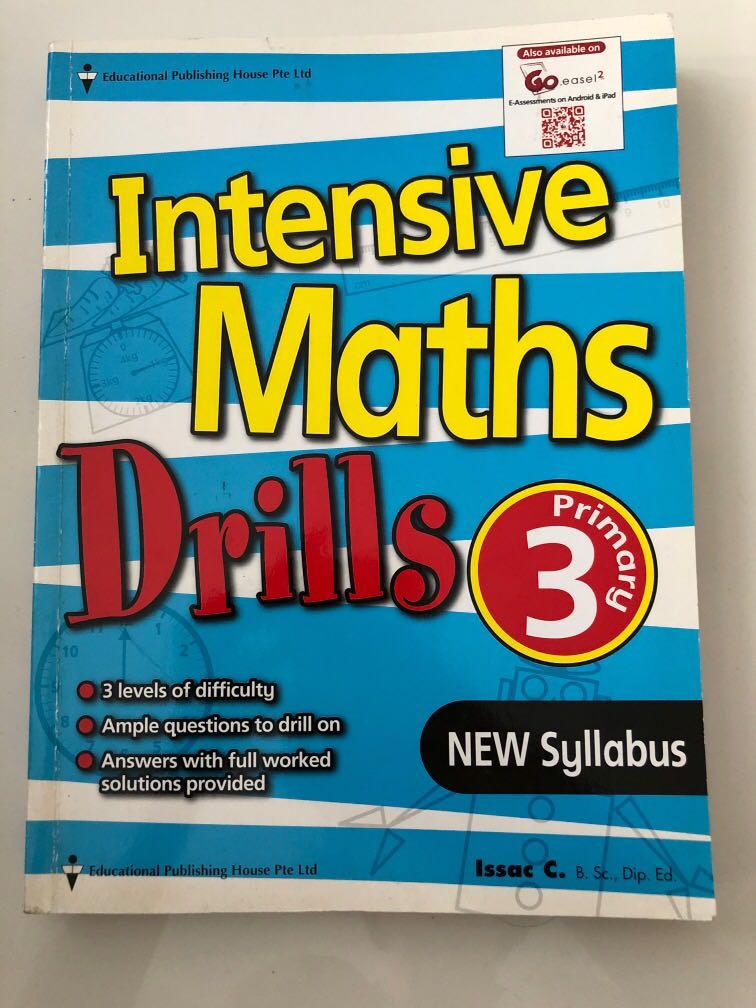 Intensive math drills Primary 3 , Hobbies & Toys, Books & Magazines ...