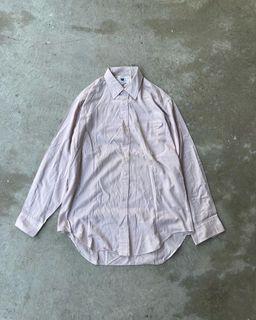 issey miyake button up tee