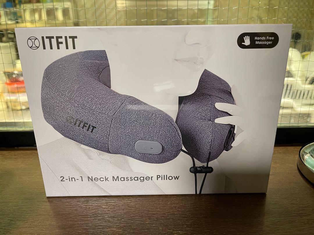 Itfit 2in1 neck massager pillow Carousell