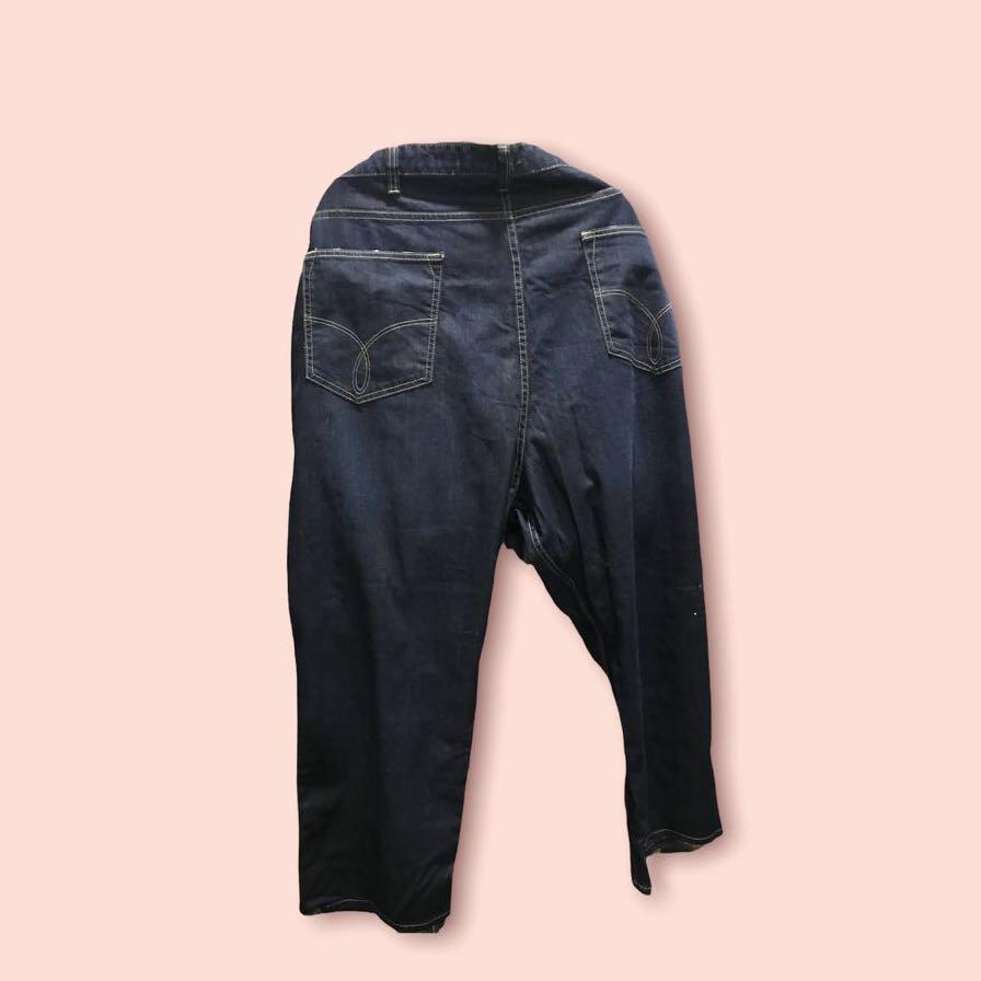 JEANS PANTS CALVIN KLEIN BIG AND TALL PLUS SIZE MEN DENIM PANTS STRAIGHT SIZE 52