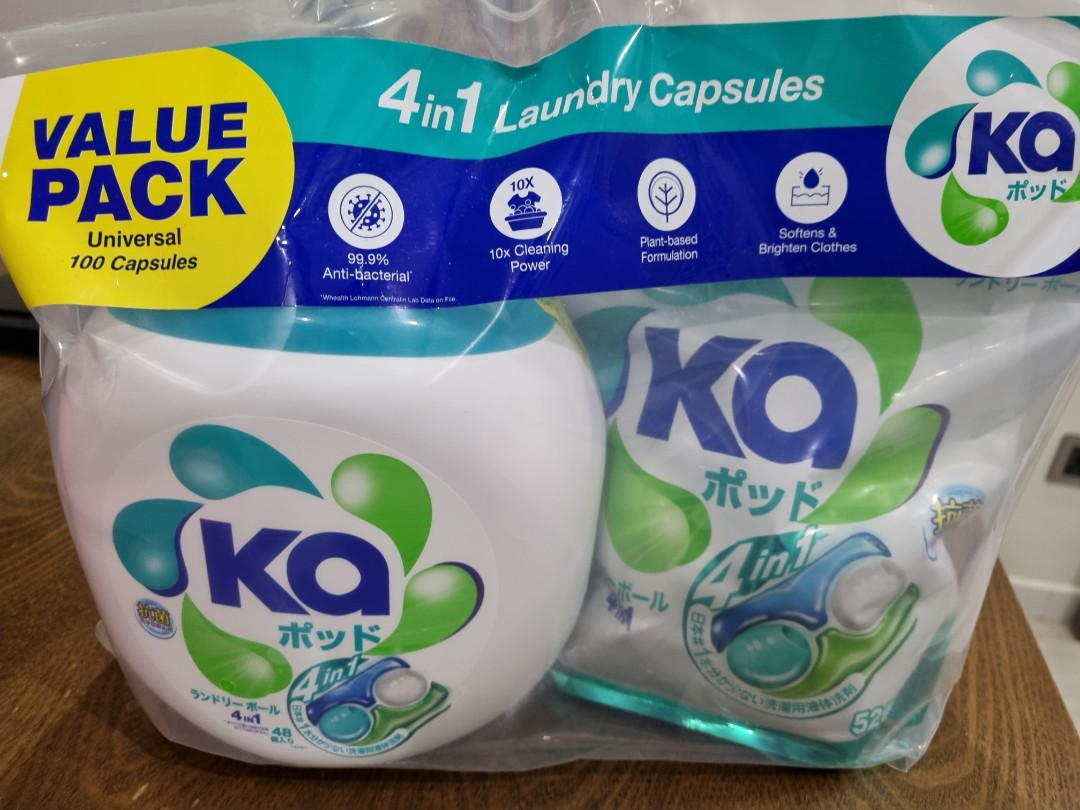 KA capsule (100 caps), Furniture & Home Living, Cleaning & Homecare