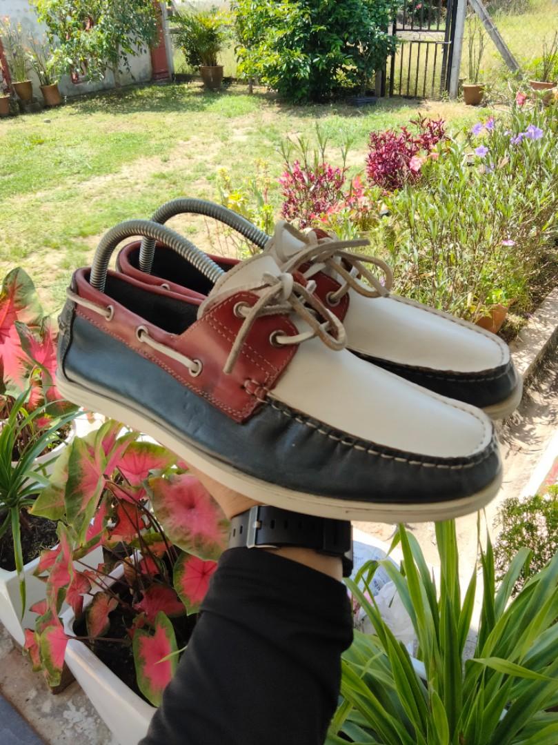 Kasut loafer leather made in tunisia saiz 7