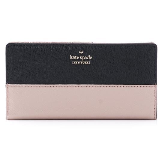 Kate Spade Black/Pink Stacy Leather Wallet, Women's Fashion, Bags & Wallets,  Wallets & Card Holders on Carousell