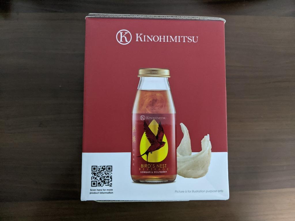 [180g x 6 bottles] Kinohimitsu Bird Nest Longan & Wolfberry Bird's Nest